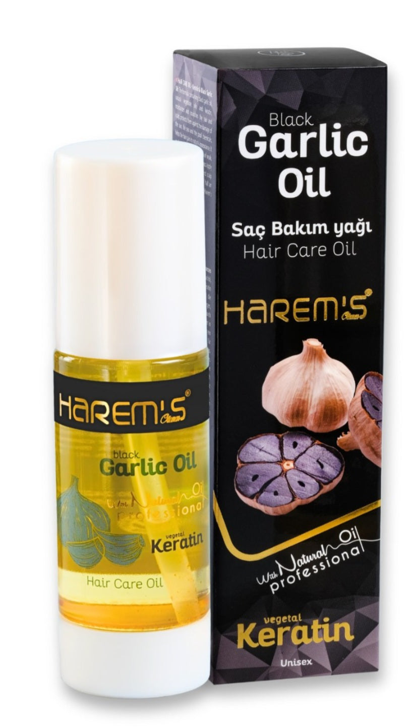 Harem's Black Garlic Anti-Hair Loss Oil (100ml)