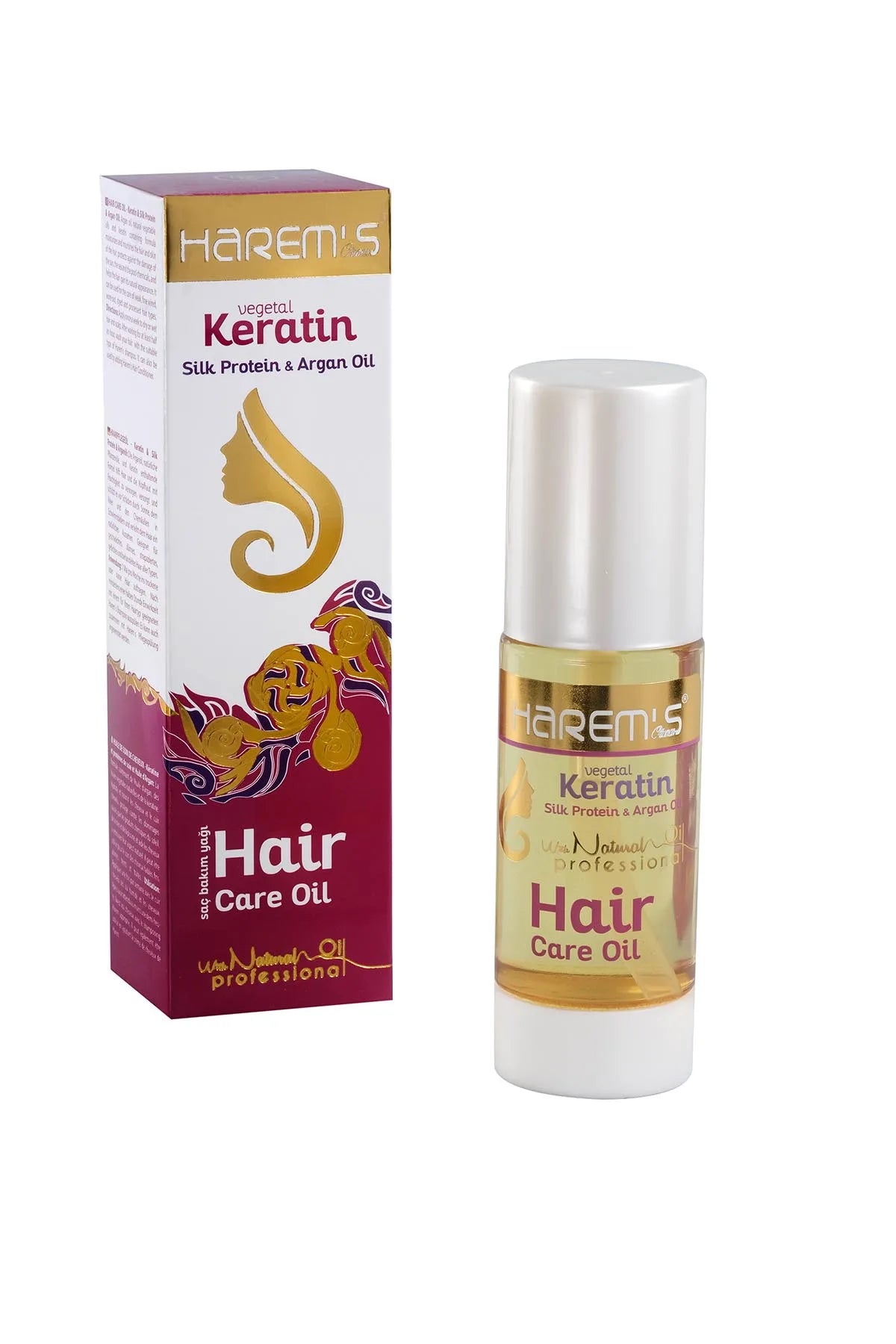 Harem's Keratin & Argan Repair Oil (100ml)