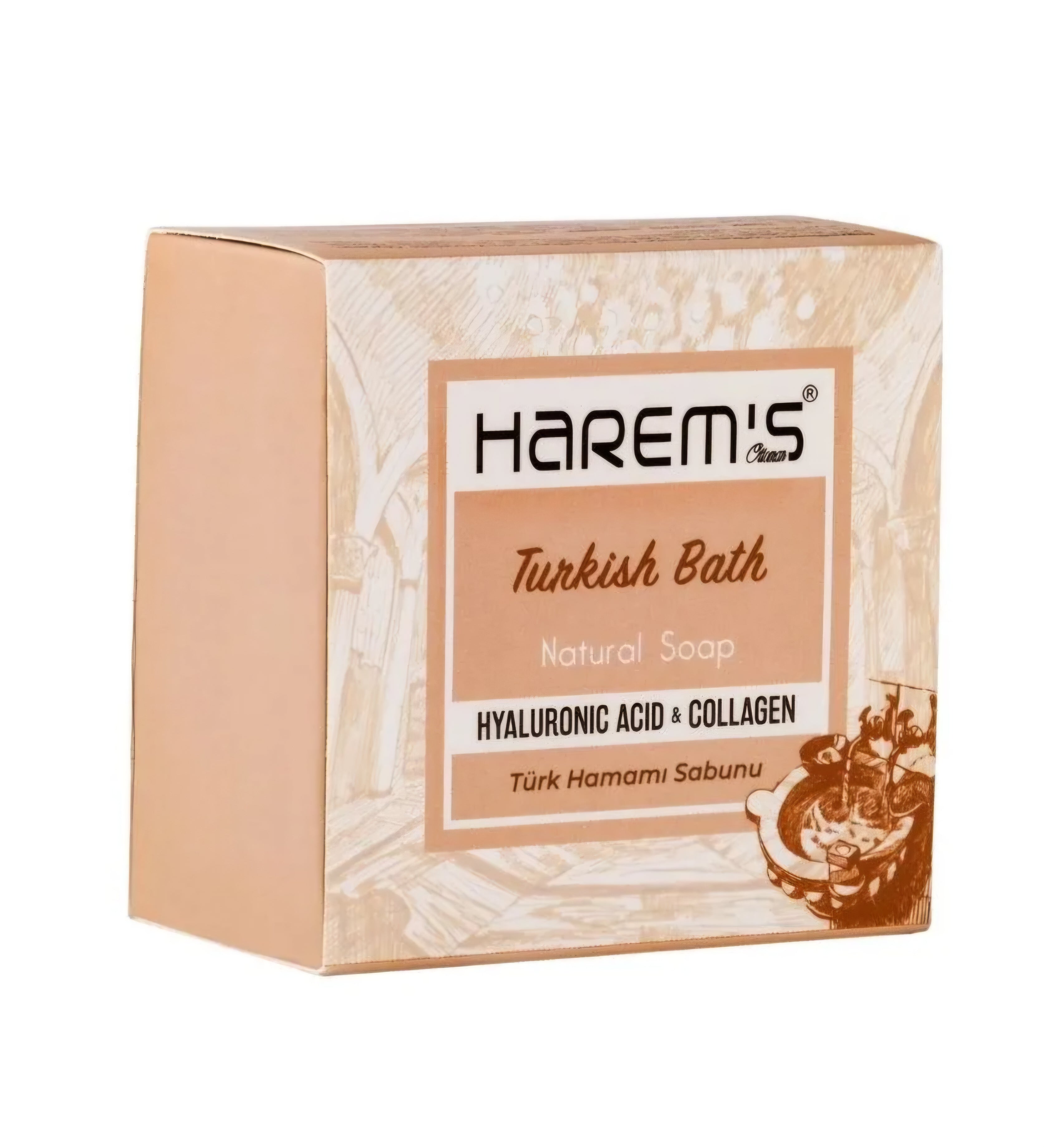 Harem's Classic Turkish Bath Soap (120g)