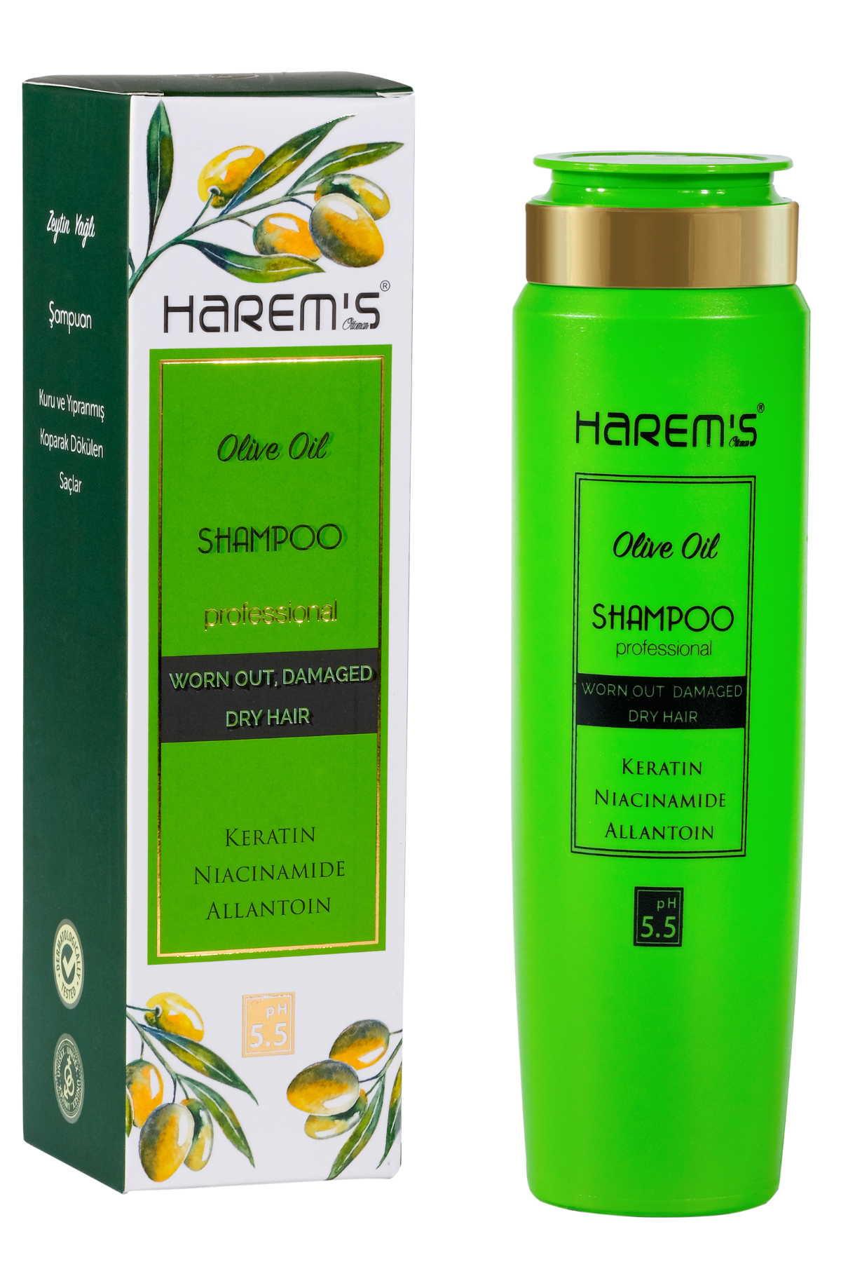 Harem's Olive Oil Nutritive Shampoo (330ml)
